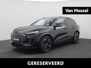 Audi Q6 e-tron SQ6 quattro 100 kWh l Adaptive cruise control l Geheugen best.stoel l Stuurverwarming l Bang & Olufsen 3D l Climate control l Dodehoek detectie l Glazen panoramadak l 360 graden camera l MMI-bijrijdersscherm l Head-up display l Stoelverwarming voor en achter l Stoelventilatie l