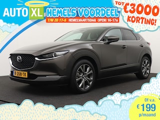Mazda CX-30 2.0 187PK Aut. e-SkyActiv-X Hybrid Luxury Trekhaak Camera Leder