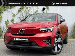 Volvo C40 Recharge Ultimate 69 kWh | Adaptieve Cruise Control | Panoramadak | 20" Velgen | 360° Parkeercamera | Stoel-/Stuurverwarming | Standkachel | Dodehoek Detectie | Warmtepomp |