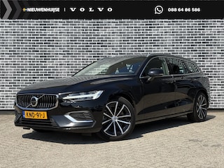 Volvo V60 2.0 T6 Plug-in hybrid AWD Essential Bright | Cruise Control | Lederen Bekleding | Stoel-/Stuurverwarming | Parkeercamera | Trekhaak |