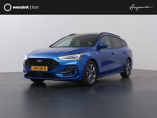 Ford Focus Wagon 1.0 EcoBoost Hybrid ST Line X | Afneembare Trekhaak | Winterpakket | Cruise Control | Parkeercamera | Navigatie |