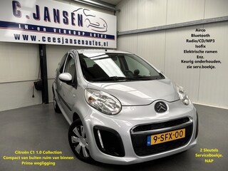 Citroën C1 1.0 Collection Prachtige auto!! | Airco | Bluetooth telefoonvoorbereiding | Isofix-bevestigingspunten voor kinderzitjes