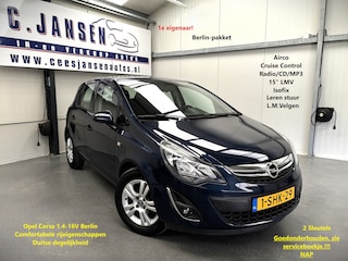 Opel Corsa 1.4-16V Berlin 1e Eigenaar!! weinig km's | Airco | Cruise control | ECO functie