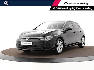 Volkswagen Golf 1.0 eTSI 110pk DSG Life · Camera · Apple/Android Car Play · Sfeerverlichting · P-Sensoren · Navigatie · 16'' Inch · Garantie t/m 04-02-2028 of 100.000km