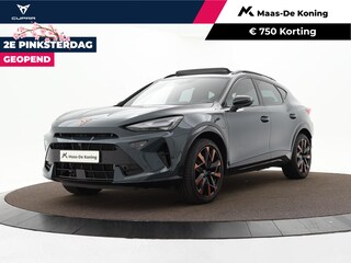 Cupra Formentor 1.5 TSI 272pk DSG e-Hybrid VZ Performance · Panoramadak · 360 Camera · Dodehoek Detectie · Elek. Voorstoel · Sennheiser Audio · 19'' Inch · Garantie t/m 08-04-2027