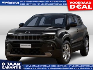 Jeep Avenger 1.2 e-Hybrid Black Edition VOORRAAD - CONVENIENCE PACK - 8 JAAR GARANTIE