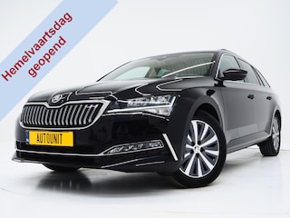 Skoda Superb Combi 1.4 TSI iV Style | Panoramadak | Trekhaak | Leder | 360 | Keyless | Adaptive Cruise | Memory | Carplay
