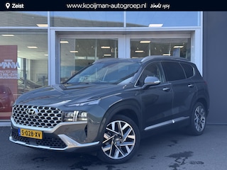Hyundai Santa Fe 1.6 T-GDI PHEV Premium Sky Trekhaak | Bruin leder | Schuif/-kanteldak | Stoelventilatie/verwarming |