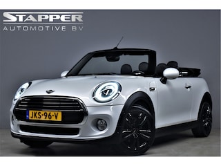 Mini Cooper Cabrio 1.5 136pk Chili Carplay/Navi/Led/H.Leer/Climate/Stoelverw./Lmv17"
