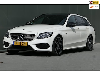 Mercedes-Benz C-klasse Estate 450 AMG C43 4MATIC Pano HUD Trekhaak stoel verwarming