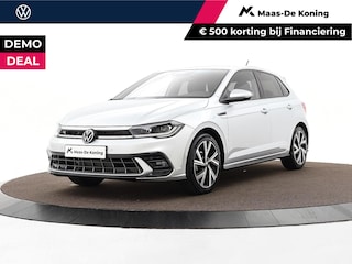Volkswagen Polo 1.0 TSI 95pk DSG R-Line · Camera · Matrix LED · ACC · Stoelverwarming · Apple/Android Car Play · Sfeerverlichting · Verkeersbord Detectie ·