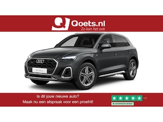 Audi Q5 50 TFSI e S edition Panoramadak - Multifunctioneel stuur plus - interieurvoorverwarming - Audi soundsystem - Achterbank plus - Sportstoelen - stoelverwarming voor - Assistentiepakket City -