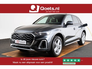 Audi Q5 50 TFSI e S edition Panoramadak - Multifunctioneel stuur plus - interieurvoorverwarming - Audi soundsystem - Achterbank plus - Sportstoelen - stoelverwarming voor - Assistentiepakket City -