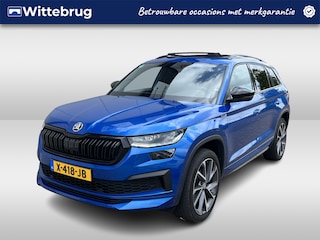 Skoda Kodiaq 1.5 TSI Sportline / AUTOMAAT/ PANO/ TREKHAAK/ MEMORY SEAT/ STOELVERWARM./ PARK.SENSOREN V+A/ CAMERA/ ELEK.ACHTERKLEP/ KEYLESS/ SMARTLINK/ CRUISE CONTROL/ RIJ-MODI/ DIGITAL DASH/ DAB/ NAVI/ CLIMA/ LED/ 20'' LMV