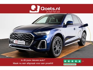 Audi Q5 50 TFSI e S edition Trekhaak - Privacy glas - Interieurvoorverwarming - Audi soundsystem - Achterbank plus - Sportstoelen vóór - Lendensteunen vóór, elektrisch verstelbaar - Cruise control - Achteruitrijcamera -