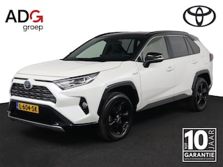 Toyota RAV4 2.5 Hybrid AWD Bi-Tone | Trekhaak | 1650kg trekvermogen | Stoel en stuurwiel verwarming |