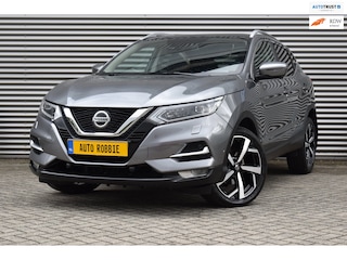 Nissan Qashqai 1.3 DIG-T 160-PK Tekna, Airco, Ecc, Cruise, 1/2 Leder, Panorama.
