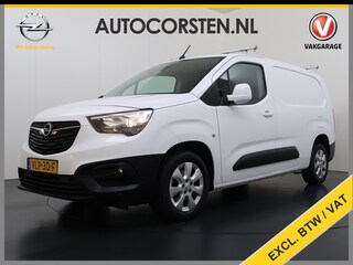 Opel Combo 1.5D 131PK Automaat L2H1 Navi Airco Pdc Dakdragers Apple Carplay Android Auto Cruise DAB Edition Schuifdeur Betonplex Wandbetimmering Bott Inbouwkast Regen-Lichtsensor 1e Eigenaar Origineel Nederlandse Bedrijfswagen