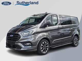 Ford Transit Custom 320 2.0 TDCI L1H1 Sport DC | 185pk Automaat | Geen BTW Geen BPM | Marge! | Camera | Stoelverwarming | Half leder | Trekhaak | PDC v+ a etc.