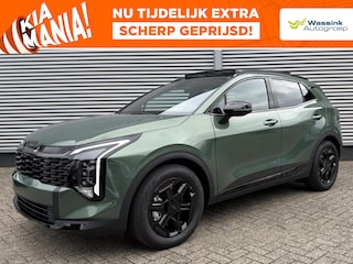 Kia Sportage 1.6 T-GDi Hybrid Black Edition Advanced | Schuif/Kanteldak | Stoel/Stuurwielverwarming | Elekt Stoel | Elekt Achterklep |