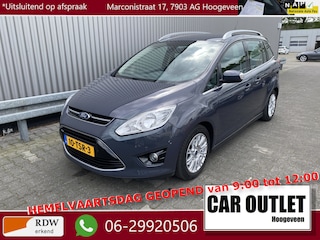 Ford C-MAX 1.6 Titanium 7p. 38Dkm.NAP! Clima, Navi, Voorruitvw, CC, PDC v/a, LM, Trekh, z.g.a.n. APK – Inruil Mogelijk –