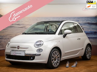 Fiat 500 0.9 turbo, Lounge, Cabrio, NAP, Lage km stand,