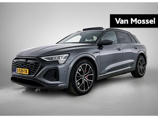 Audi Q8 e-tron 50 quattro S Edition 95 kWh 340 PK | S-line | Automaat | Navigatie | Panoramadak | Camera | 21' Lichtmetalen velgen | Privacy glas | Sfeerverlichting |