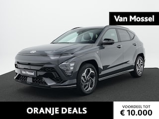 Hyundai Kona 1.6 GDI HEV N Line | 360 Camera | Elektrische Stoelen met Geheugen | Stoel/Stuurverwarming | Stoelventilatie | Navigatie | Android Auto\Apple Carplay