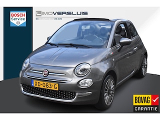 Fiat 500 1.2 Automaat | Cabrio | Climate Control | Half Leder | 12 mnd BOVAG garantie | Whatsapp 06-53188999