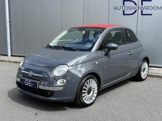 Fiat 500 0.9 TwinAir Lounge | NW APK | HALF LEER | AIRCO |