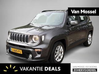 Jeep Renegade 1.3T DDCT Limited | Apple Carplay | Parkeersensoren voor + achter | Adaptive cruise control | Clmate Control | LMV 17" |