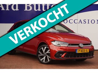 Volkswagen Polo 1.0 TSI R-Line Business+iQ light+vitrual+alcantara+Navi+camera+stoel-verw+17"lmv = Premium- Kleur !!