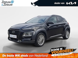 Hyundai Kona 1.6T 177pk Fashion | Trekhaak | Stoel en stuurverwarming | Dodehoek detectie | Navigatie | Camera | Apple Carplay / Android Auto |