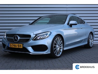 Mercedes-Benz Coupé 250 211PK PRESTIGE AMG LINE AUTOMAAT / NAVI / LEDER / CLIMA / FULL-LED / PDC / 19" LMV / CAMERA / KEYLESS / PANO. DAK / ADAPT. CRUISE / NIEUWSTAAT !