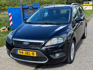 Ford Focus Wagon 1.6 Titanium ECC Audio-CD/Navigatie Electric pakket Cruisecontrol PDC ESP LMV 16" Trekhaak Dealeronderhoud Nw Apk