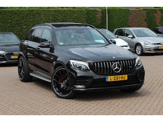 Mercedes-Benz GLC AMG 43 4MATIC / Panoramadak / 360Camera / Head-up / Luxe Leder / Burmester / Memory seats / Carbon intr. / 21'' / Treeplanken / Keyless / Navigatie / Dodehoek / DAB / Stoelverwarming / ACC