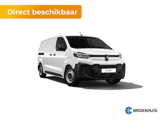 Citroën Jumpy Standaard - Elektrisch | Elektrisch bedienbare en verwarmbare buitenspiegels | Onboard lader 11Kw - 3 fase | Parkeersensoren achter