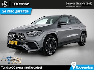 Mercedes-Benz GLA 250 e Star Edition AMG Line Plus | Pepper Red Leder | Panoramadak | Trekhaak | Distronic | Burmester® | Memory | Inclusief 24 maanden Mercedes-Benz Certified garantie voor Europa.