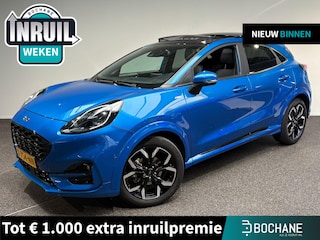Ford Puma 1.0 EcoBoost Hybrid ST-Line X | Panoramadak | Stoel/Stuurwiel verwarming | Blindspot Detectie | 3 jaar fabrieksgarantie extra vanaf datum deel 1 |