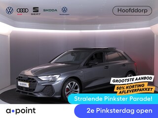 Audi A3 Sportback 45 TFSI e S edition Competition 272 pk S-tronic | Verlengde garantie | Navigatie | Panoramadak | Parkeersensoren (Park assist) | Achteruitrijcamera | S-Line |