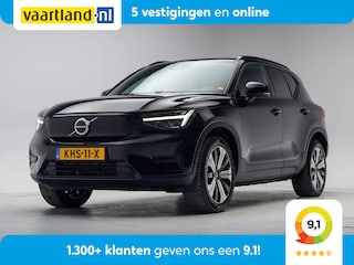 Volvo XC40 Recharge Pro 70kWh 3-fase [ Comfortstoelen Camera Keyless ]