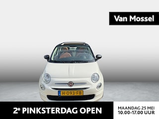 Fiat 500 Cabrio 0.9 TwinAir Young | Two- Tone | Leder Int. | 16"Zwarte LMV | Airco | Cruise Control | Navi | DAB | Armsteun |