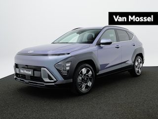 Hyundai Kona 1.6 GDI HEV Premium | Lederen bekleding | Stoelverkoeling | Stoelverwarming | Stuurverwarming | Adaptieve Cruise Control | 360 Camera | Keyless | DAB |