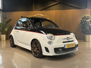 Fiat 500 1.4-16V Abarth 140 PK Cabrio top Leder interieur Naviegatie Achteruit Camera Lmv Navigatie | Automaat