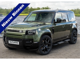 Land Rover Defender 110 P300e 110 X-Dynamic HSE | Full Options | Woolstone Green | 6-persoons | 22" Urban WX-2 velgen |