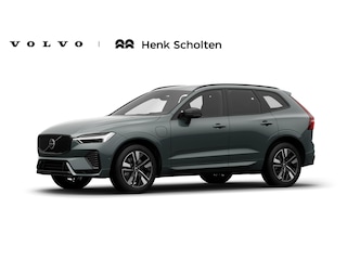 Volvo XC60 T6 Plug-in hybrid AWD Plus Dark | Forest Lake Metallic | Navy Herringbone bekleding | Rondomzicht camera | Driver Assist Pack | Climate Pack | 19" Lichtmetalen velgen | Harman Kardon audio