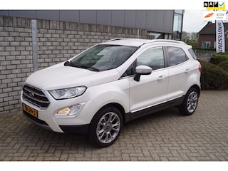 Ford Ecosport 1.0 EcoBoost Titanium Autom Navi Camera Half Leder Stoel/Stuur Verw Clima Apple Carplay 2x PDC LMV ENZ NL Auto.