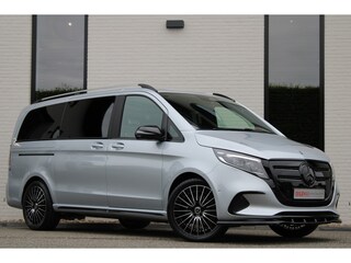 Mercedes-Benz EQV 300 L2 / AMG / Luchtvering / Dubbele Cabine / Black Edition / 360 Camera / Vol Opties / NIEUWSTAAT