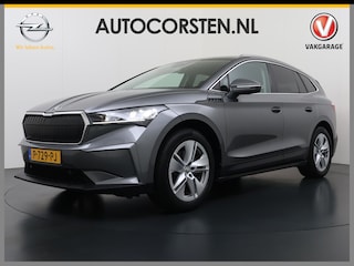Skoda Enyaq iV 80 SOH 96% Adap.Cruise Navi 3-Zone Ecc 360°Camera Stoel+Stuurverwarming Apple Carplay Android Auto Pdc Elek.Stoel+Memory Lmv Privacy Glas Isofix DAB P Assist Led 1e Eigenaar Dealeronderhouden Origineel Nederlandse Auto
