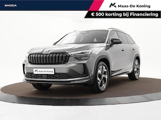 Skoda Kodiaq 1.5 TSI 204pk DSG PHEV Sportline Business · Wegklapbare Trekhaak · Camera · Elek. Bestuurdersstoel · Apple/Android Car Play · 19'' Inch · Garantie t/m 11-01-2030 of 100.000km
